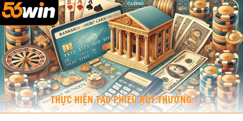 Thực hiện tạo phiếu rút thưởng